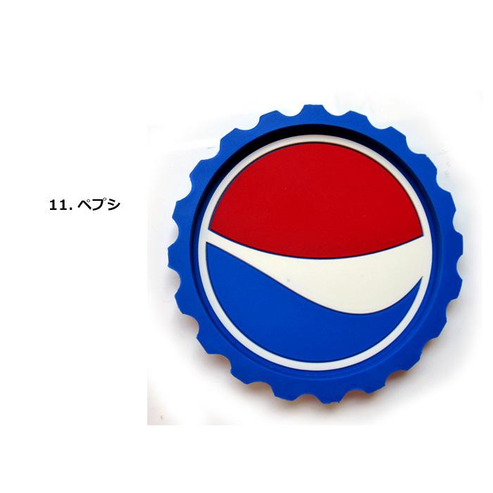 コースター コカコーラ ラバーコースター コーラグッズ おしゃれ コップ敷き コップ置き キッチン雑貨 海外雑貨 プレゼント ダブルスリー | ブランド登録なし | 24