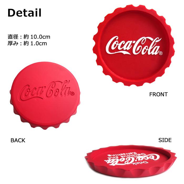コースター コカコーラ ラバーコースター コーラグッズ おしゃれ コップ敷き コップ置き キッチン雑貨 海外雑貨 プレゼント ダブルスリー | ブランド登録なし | 09