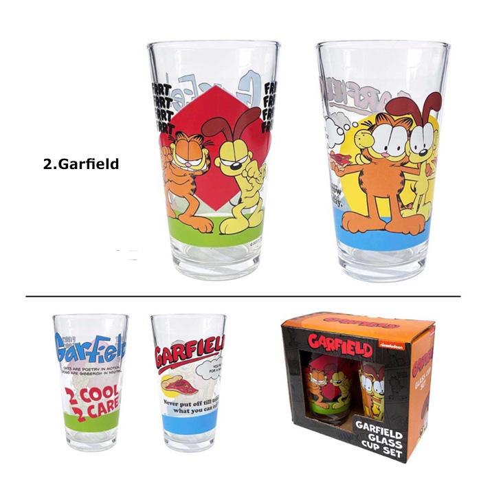 グラス ガラスコップ ペア 2個セット かわいい キャラクター 箱入り 食器 コップ プレゼント アメ雑 アメキャラ 大きめ アメリカン雑貨 ダブルスリー | ブランド登録なし | 10