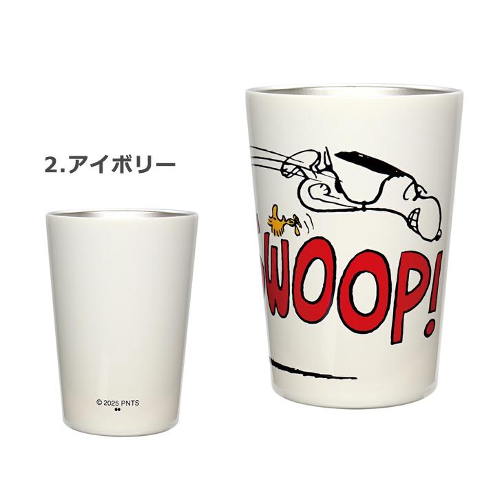 スヌーピー ステンレス タンブラー コップ 460ml 保温 保冷 かわいい 大人向け プレゼント スヌーピーグッズ ダブルスリー | SNOOPY | 08