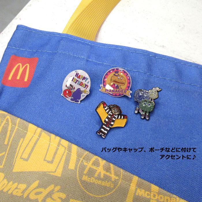 マクドナルド オフィシャルグッズ ピン マネージャー クルー