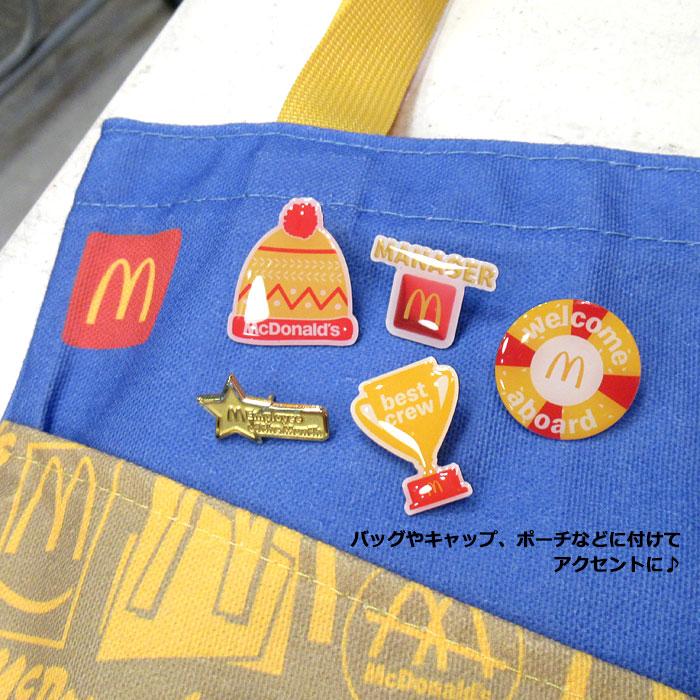 マクドナルド オフィシャルグッズ ピン welcome ピンバッジ マックピン