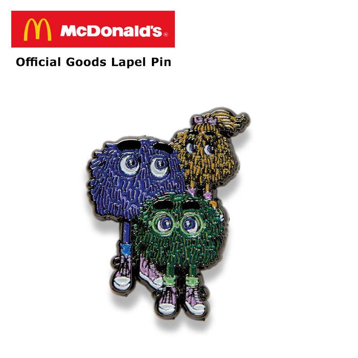マクドナルド オフィシャルグッズ ピン フライキッズ キャラ