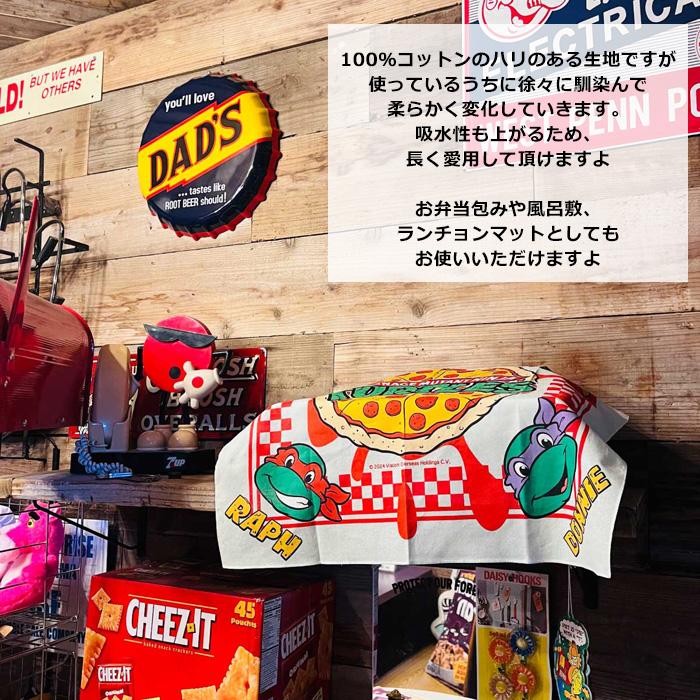 バンダナ 53cm×53cm キャラクター ガーフィールド タートルズ アメリカン雑貨 ハンカチ 大判 おしゃれ 風呂敷 給食 お弁当包み ダブルスリー | ブランド登録なし | 06