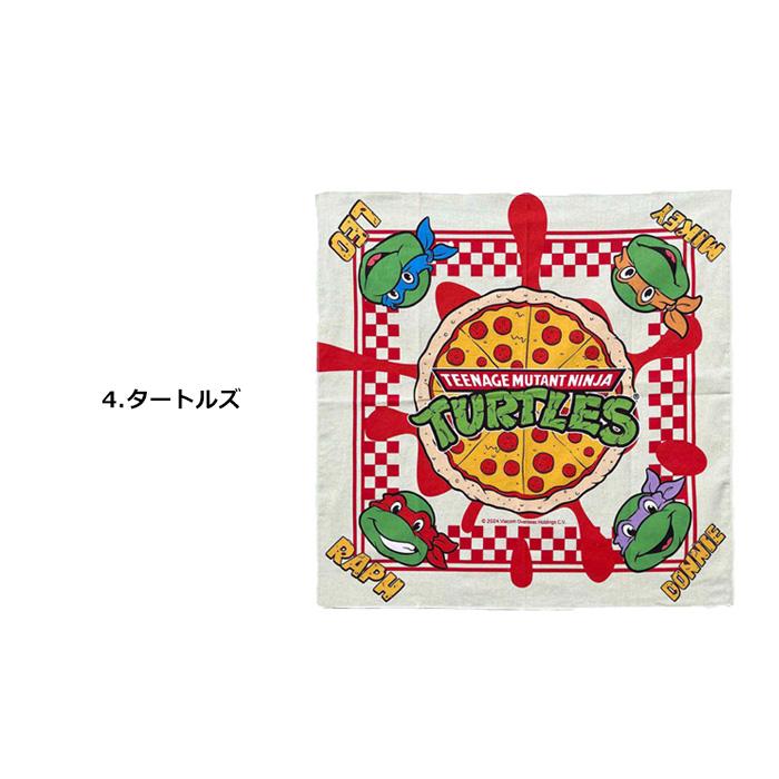 バンダナ 53cm×53cm キャラクター ガーフィールド タートルズ アメリカン雑貨 ハンカチ 大判 おしゃれ 風呂敷 給食 お弁当包み ダブルスリー | ブランド登録なし | 10