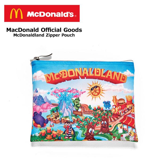 ポーチ 小物入れ マクドナルド グッズ オフィシャルグッズ マクドナルドランド キャラクター プレゼント アメリカン雑貨 ダブルスリー | ブランド登録なし