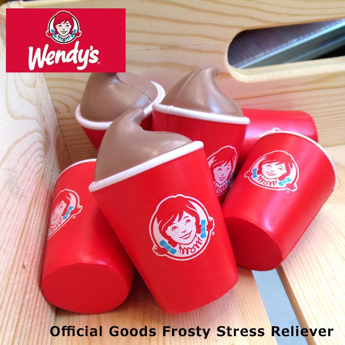 スクイーズ Wendy's フロスティ ストレスボール アメリカン雑貨 ストレス解消 ストレス発散 ストレス解消ディスプレイ プレゼント ダブルスリー | ブランド登録なし