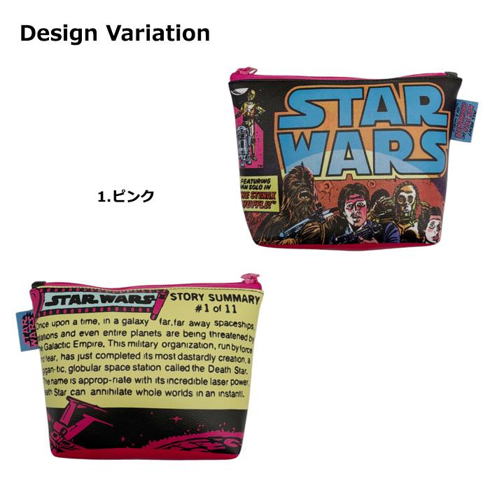 STARWARS スターウォーズ ポーチ 舟形 小物入れ メイクポーチ かわいい 合皮 ペンケース 充電器入れ プレゼント ギフト 生活雑貨 ダブルスリー | ブランド登録なし | 06