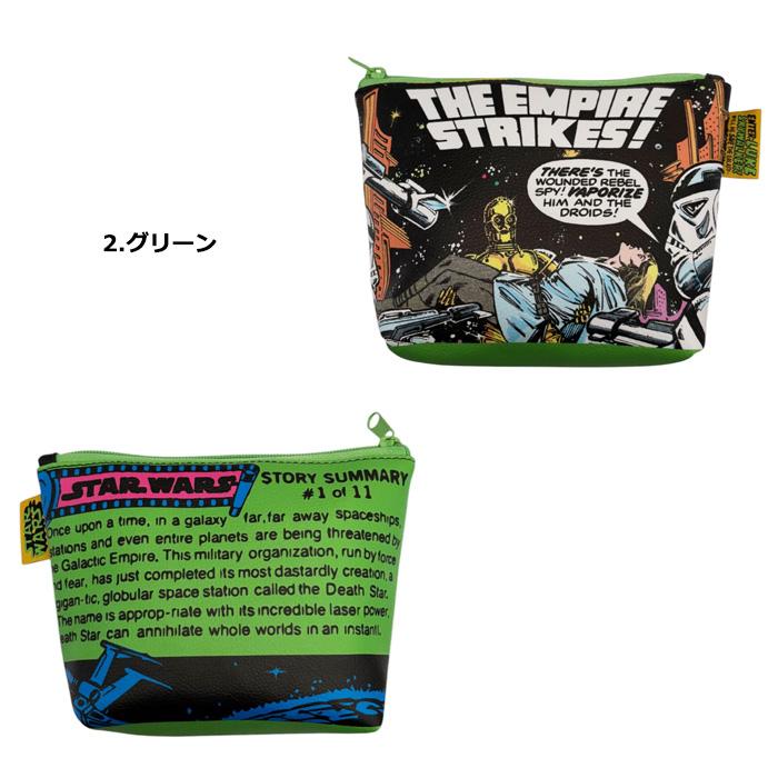 STARWARS スターウォーズ ポーチ 舟形 小物入れ メイクポーチ かわいい 合皮 ペンケース 充電器入れ プレゼント ギフト 生活雑貨 ダブルスリー | ブランド登録なし | 07