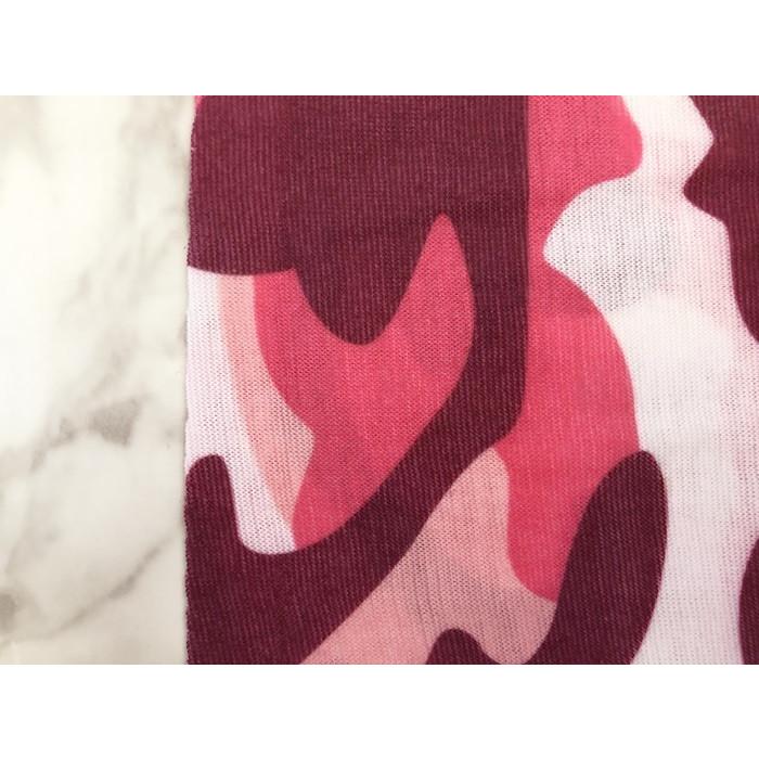 多機能チューブバンダナ シームレス 迷彩柄 インナーキャップ 防塵 汗