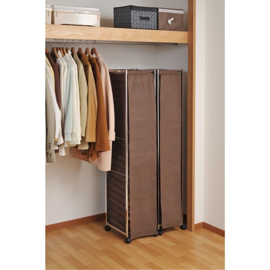 クローゼット 収納 ラック 棚 衣類 収納ケース 洋服 バッグ 収納 収納棚 衣装 ウォークインクローゼット ハンガーラック 押し入れ 整理 北欧 Br 1dbr Douce Store 通販 Yahoo ショッピング
