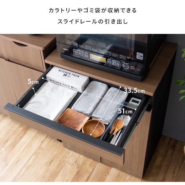 ゴミ箱 45L 45リットル 2分別 分別 ダストボックス ふた付き キャスター付き 幅42cm スリム 木製 木目 おしゃれ キッチン リビング 大容量 北欧 白 ホワイト_12