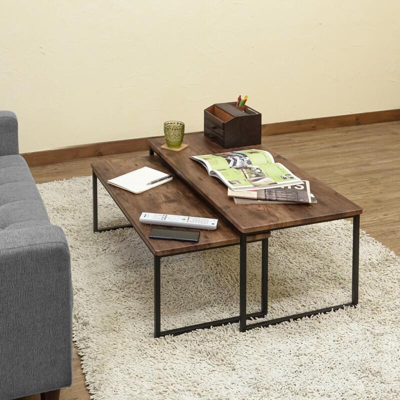 センターテーブル ローテーブル おしゃれ 座卓 テーブル セット サイド