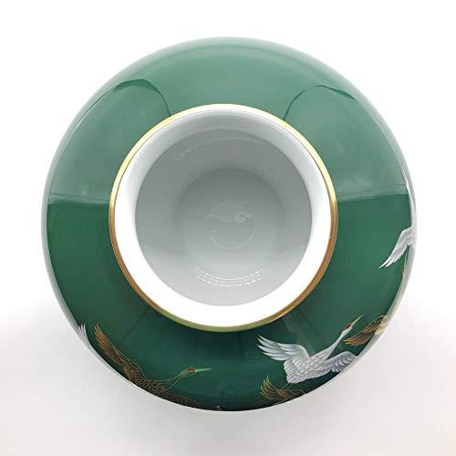 香蘭社 花瓶 鶴の舞 緑 大 1141-NB7  K1209805830(11612円)