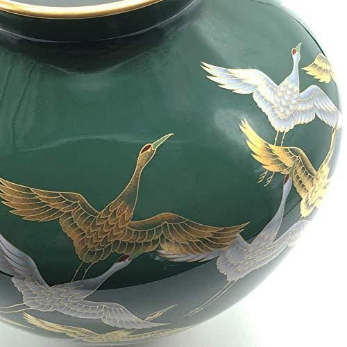 香蘭社 花瓶 鶴の舞 緑 大 1141-NB7  K1209805830(11612円)