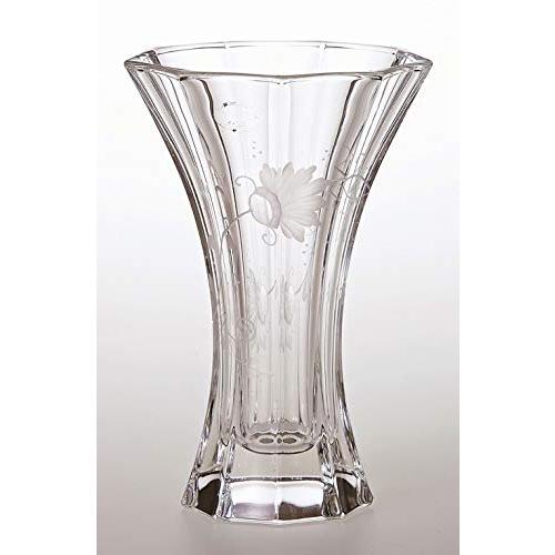 エルベクリスタル(Elbe Crystal) 花瓶「ジュリア」21cm クリア ジュリア