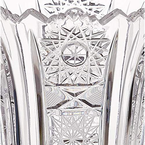 エルベクリスタル(Elbe Crystal) 花瓶「ボヘミアンクラシック