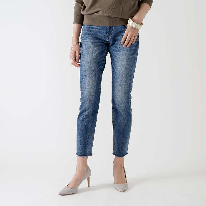 ネット限定SSセール30%OFF】Healthy Denim〔ヘルシーデニム〕5855903mdc Lime/ストレッチスリムテーパードデニムパンツ【☆】 :5855903mdc:douceHarmonie 通販 ヘルシーデニム citrus highrise☆24☆裾カットあり