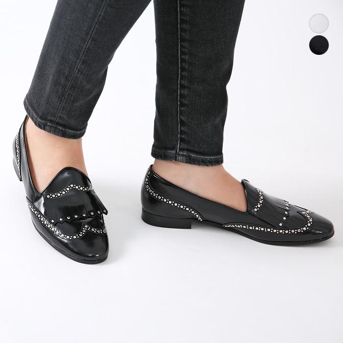 awコレクション Pielsa ピエルサ Gardatachasフリンジシルバースタッズウィングチップシューズ Cs Gardatachas Douceharmonie 通販 Yahoo ショッピング