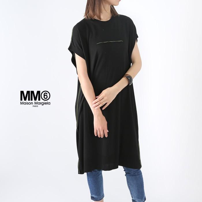 Mm6 Maison Margiela エムエムシックス メゾンマルジェラ S52ct0504コントラストステッチハイゲージニットワンピース S52ct0504 Douceharmonie 通販 Yahoo ショッピング