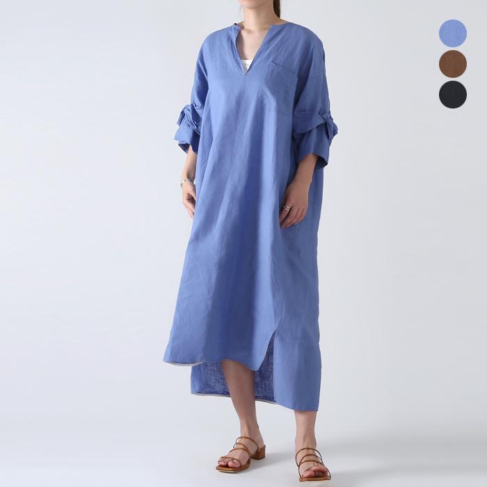 21ssコレクション Ticca ティッカ Tbas 404リネンキーネックツイストスリーブワンピース Tbas 404 Douceharmonie 通販 Yahoo ショッピング