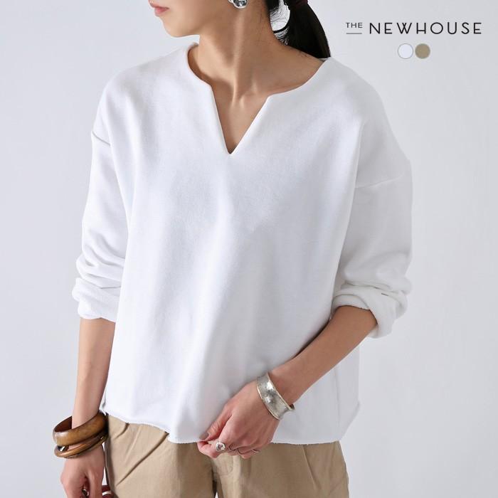 再入荷the New House ザ ニューハウス Tnh100 15baja Sweat Shirt キーネック裏毛スウェットプルオーバー Tnh100 15 Douceharmonie 通販 Yahoo ショッピング