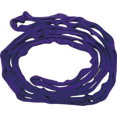 ＴＥＳＡＣ　ブルースリングソフト　エンドレス形　使用荷重1.0t　長さ10m　紫色