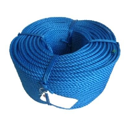 ポリエチレンロープ　青色　径１８ｍｍ　長さ２００メートル巻き