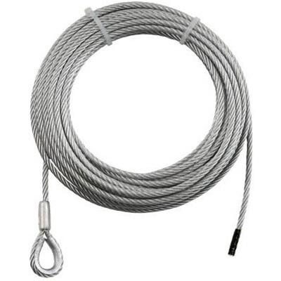 ステンレスワイヤ 片シンプル入ロック片切 径8mm 長さ20m : 道具屋.com 