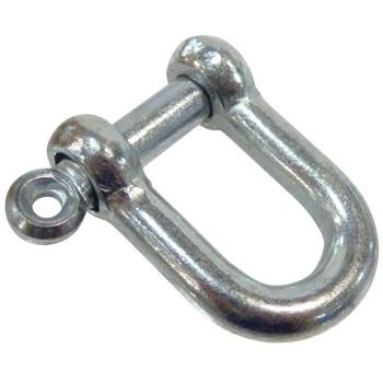 捻込シャックル　電気メッキ　12mm　100個入り
