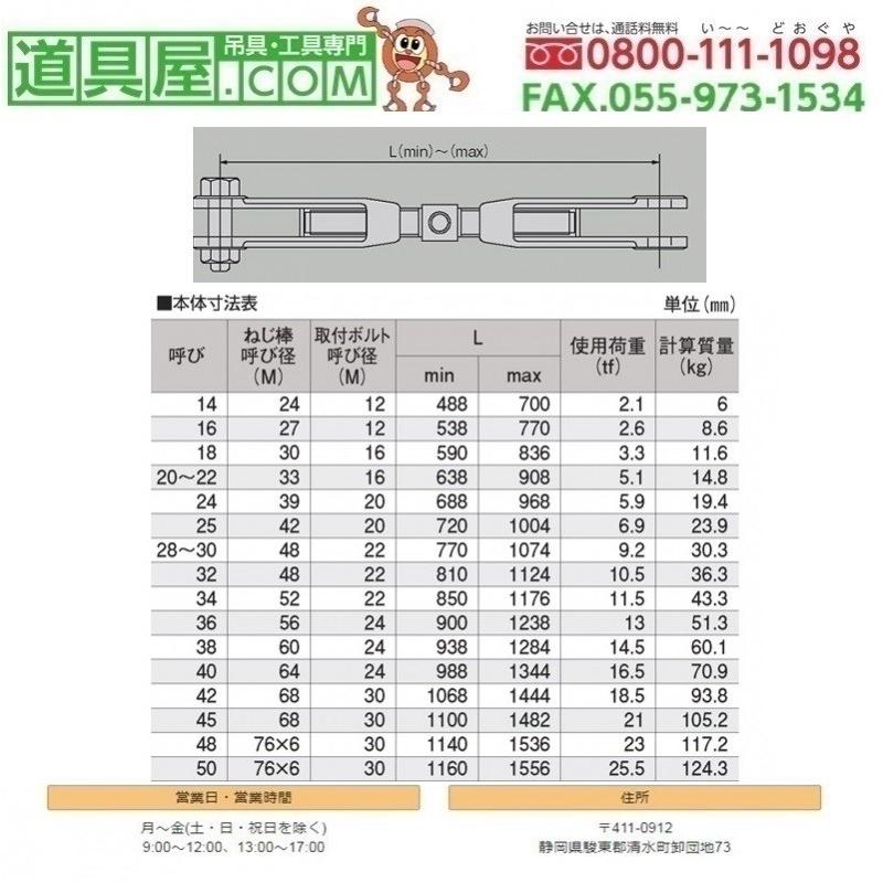 新JISリギンスクリュー　ドブメッキ　呼び50