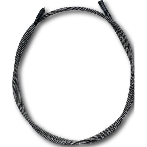日本JIS規格ワイヤロープ6×37O/O　裸　A種　径28mm　長さ50m