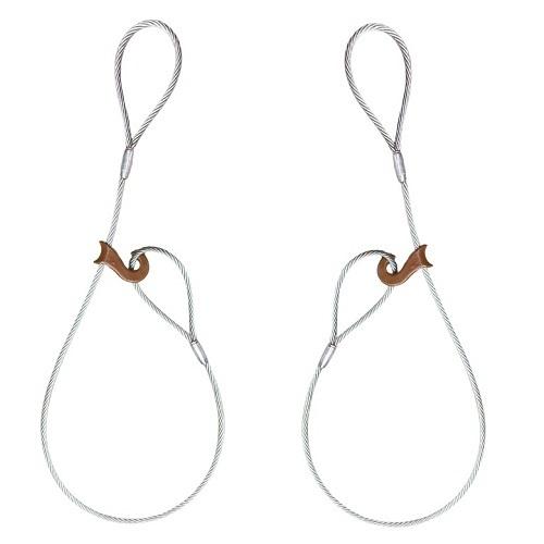 玉掛け　チョーク吊り6×37O/O　径16mm　長さ9m　2本入り 【Ｘ】