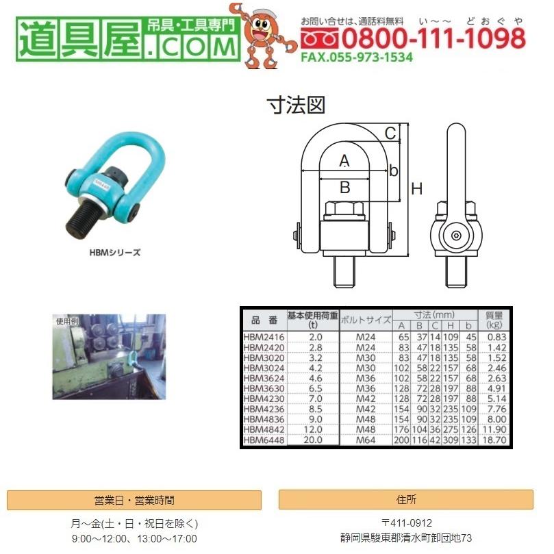 ＮＡＮＩＷＡ　マルチアイボルト　ハイブリッド　ＨＢＭ３０２４