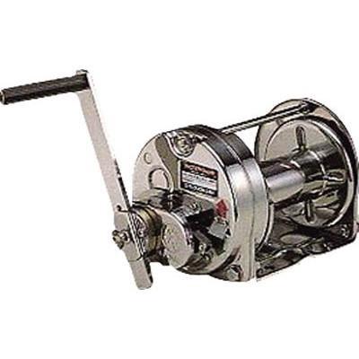 マックスプル ステンレス製 回転式手動ウインチ 電解研磨 最大能力