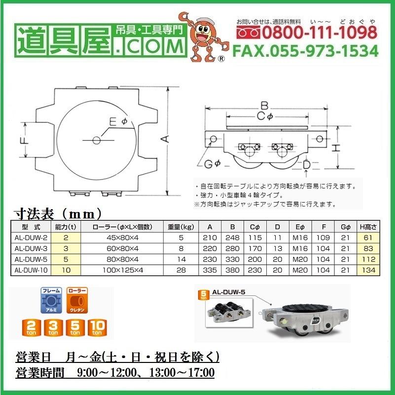 40489円 人気定番 ダイキ スピードローラ低床ダブル型ウレタン車輪３ｔｏｎ DUW3S