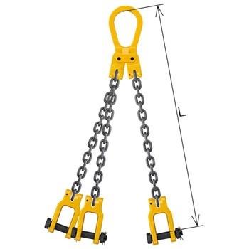 キトー ピンタイプ トリプルスリング 使用荷重2.4T : 道具屋.com