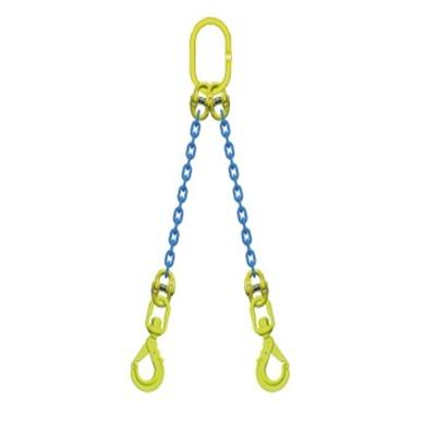 マーテック　ニ本吊りセット　チェーンスリング　使用荷重5.5t　TA2-LBK10