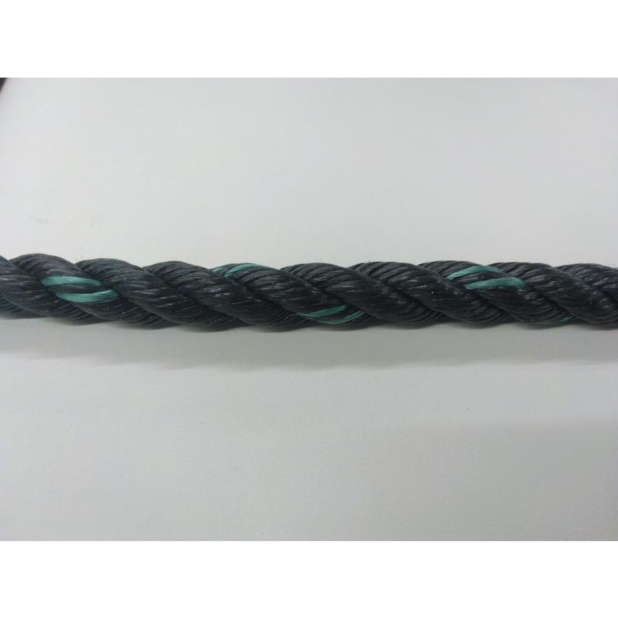 スーパーロープ 黒 径10mm 長さ200メートル巻き : 道具屋.com 