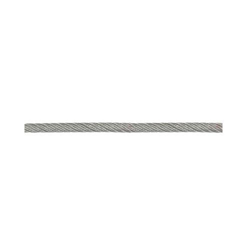 ビニール被覆ワイヤ　6X7G/O　径2.0〜3.0mm　長さ200m　無色透明 【ビーズ】