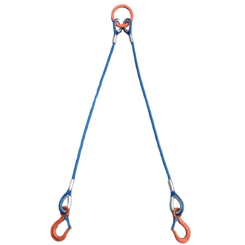 新品入荷 玉掛けワイヤロープ 2本吊 2TON用 - 工具/メンテナンス