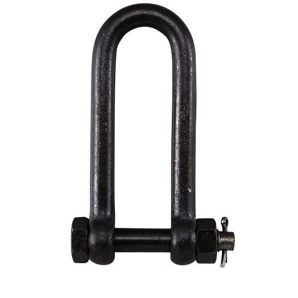 コンドー　長シャックル　ボルトナット止め　生地　使用荷重4.5T　10個入り