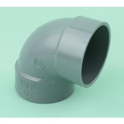 東栄管機　VU継手　VU90°エルボ　VU-DL　150 | 