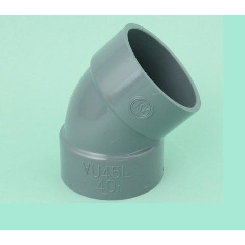 東栄管機　VU継手　VU45°エルボ　VU-45L　75 | 