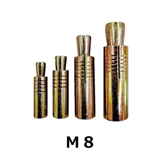 日本未入荷 打ち込み式カットアンカー M8 バラ 電気亜鉛メッキ kochi-ot.main.jp