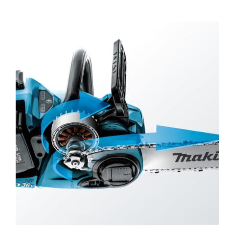 マキタ（makita） 充電式チェンソー MUC353DZ 350mm セットばらし品