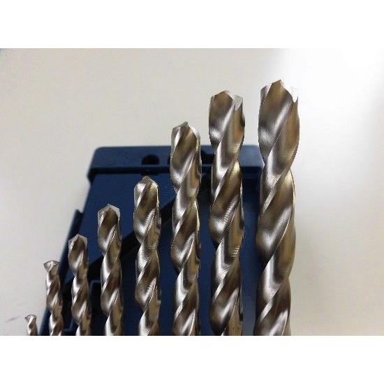 ドイツ製ドリル刃　ＢＢＷ　ＨＳＳＧ鋼　最高級高速度鋼　１３本セット　アウトレットわけあり特価　ケースに汚れキズありのため｜dougumanzoku｜02