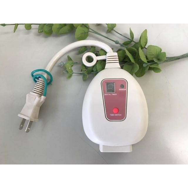 クリスマスイルミネーションに！デジタルタイマー 明かりセンサー付き