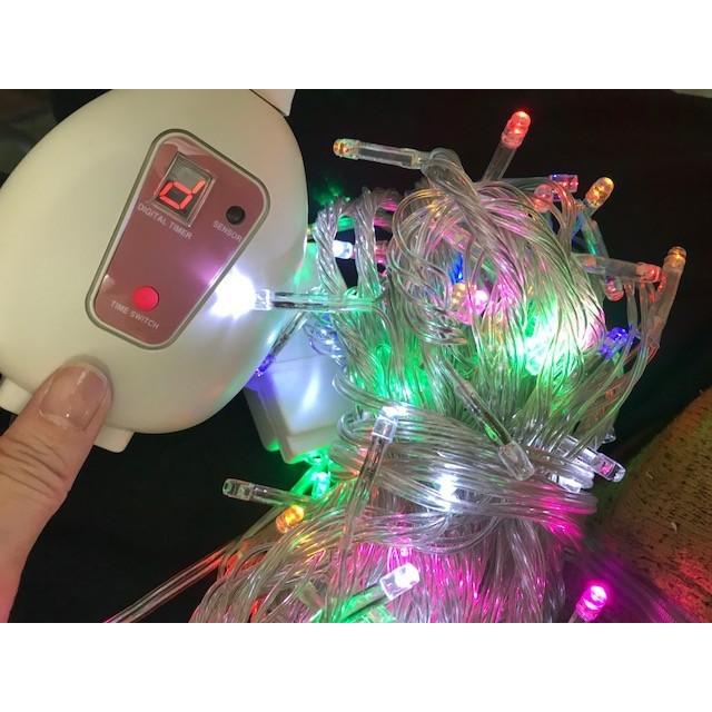 クリスマスイルミネーションに！デジタルタイマー 明かりセンサー付き