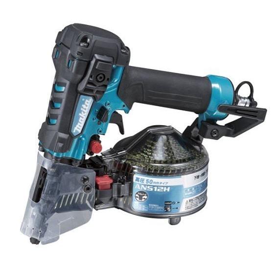 マキタ 50mm高圧エア釘打 AN512HM 青（エアダスタなし） : an512hm  